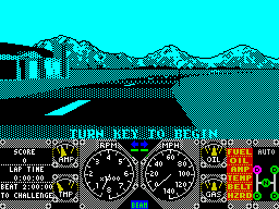 Hard Drivin screenshot 4 for Sega Genesis
